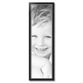 thumbnail image 2 of ArtToFrames 11" x 38" Black Velvet with Silver - 1.25 Picture Frame, 11x38 inch Black MDF Poster Frame (WOM-4691),  Pack, 2 of 8