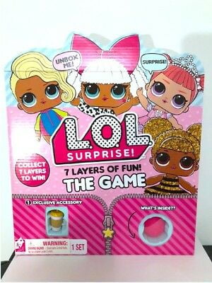 NEW LOL Surprise 7 Layers of Fun The Board Game Exclusive Surprise Accessory 