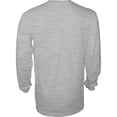 thumbnail image 3 of Unisex Blue 84 Heather Gray Washington Huskies Tribal Pride Shooting Long Sleeve T-Shirt, 3 of 3