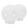thumbnail image 3 of Minkissy 2Pcs Simple and Generous Design Plastic Lamp Shade Replacement for Bedroom and Living Room, 3 of 8