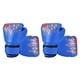 thumbnail image 2 of Guantes de boxeo Yuarrent para niños Ajustable Kickboxing Ejercicio de lucha Azul 2Conjunto, 2 of 6