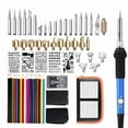 thumbnail image 2 of 172pcs Wood Burning Kit, Professional Adjustable Temperature Pyrography Wood-burning Pen With Soldering Iron Tips, Woodburning Tool Accessories For Em_Special Gift 948, 2 of 2