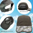 thumbnail image 4 of Naturehike gorra para el sol transpirable al aire libre gorra con visera pesca ciclismo senderismo Camping (verde), 4 of 8