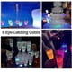 thumbnail image 3 of 6 Pcs Led Wine Champagne Flute Glasses Water Liquid Activated Flashing Light-Up Cups Novelty Glasses for Weddings Bar Halloween, 3 of 4