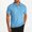 Blue(2025), variant on Mens 2025 Summer Business High Quality Mens T Shirt Henley Style Button Down Garment Super Soft Fabric Stretchy and Comfortable Top for Everyday Wear