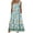 #0054-Multicolor, variant on Women's Round Neck Sleeveless Printed Midi Dress, Casual Loose Fit Swing Silhouette with Side Pockets, Soft Breathable Lightweight Polyester, Spring Summer Beach Vacation Dresses Gift