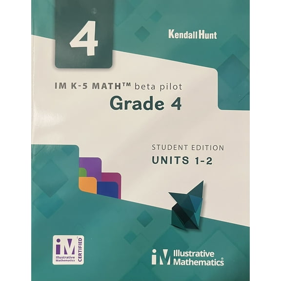 Grade 4 Units 1-2 (Illustrative Mathematics) Student Edition