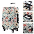 thumbnail image 5 of Pioneer Flower Floral Print Pattern Luggage Cover Fashion Suitcase Cover Baggage Covers Fit 25-28 Inch Luggage (Go Travel), 5 of 5
