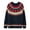 Blue, variant on Xmyrz Fall Sweaters For Women 2025 Christmas Print Baggy Long Sleeve Pullover Sweater Fresh Relaxation Cute Sweaters