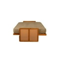 thumbnail image 5 of Kodiak Furniture Westport Full-size Wood Futon Set in Honey with Stone Mattress, 5 of 14