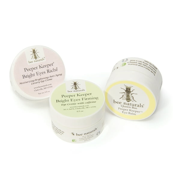 Bee Naturals Peeper Keeper Eye Balm with Essential Fatty Acids and Carrot Seed