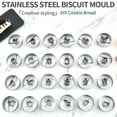 thumbnail image 1 of Airle Biscuit Mold Smooth Surface Non-stick DIY Easy Demoulding Cartoon Animal Shape Cookie Making Mould Kitchen Tool for Household, 1 of 8