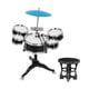 thumbnail image 5 of Batería para niños, kit de batería de jazz para niños, regalo de jardín de infantes, simulación, diversión y Negro, 5 of 9