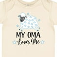 thumbnail image 4 of Inktastic My Oma Loves Me Baby Lamb Boys or Girls Baby Bodysuit, 4 of 5
