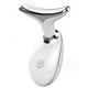 thumbnail image 1 of Masajeador facial eléctrico, dispositivos tonificadores para el rostro, masajeador para levantar el cuello con 7 modos, 45 °C para tensar la piel y el cuello, masaje EMS, tensado facial,, 1 of 1