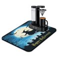 thumbnail image 1 of Dish Drying Mat Halloween Witch Bat Moon NIght Dish Drying Pad Non Slip Foldable Washable 18x24 Inch Dry Pad for Kitchen Fast Dry, 1 of 6