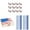 B 1PCS & C 1PCS & E 1PCS, variant on 4th Of July Plates and Napkins Sets Patriotic Dinnerware Tableware for BBQ, USA Flag Disposable Table Decor Independence Day Party Decorations Serve 24