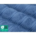 thumbnail image 3 of American Soft Linen Luxury 4 Piece Bath Towel Set, 100% Cotton Turkish Bath Towels for Bathroom, Electric Blue, 3 of 9