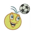 thumbnail image 5 of Sport Smileys(1) Embroidery Designs - All Popular Formats Included - Loaded on USB Stick, 5 of 10