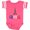 Football Pink and White, variant on Inktastic France Eiffel Tower Flag in Text Boys or Girls Baby Bodysuit