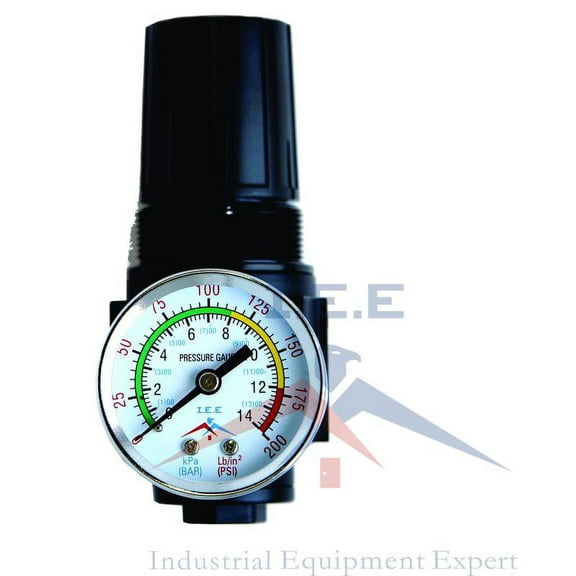 3/8" Air Compressor Regulator NPT Heavy Duty with Gauge R513N