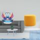 thumbnail image 2 of Estatua de escultura de cisne,Escultura de cisne para decoración del hogar Adorno de San Valentín,Escabel,Reposapiés pequeño,taburete otomano,sofá,taburete de té,Reposapiés Cubo Taburete, 2 of 8