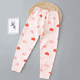 thumbnail image 4 of Pantalones de dormir de algodón para niños, pantalones individuales de talla mediana y pequeña, Color sólido, bebés, niños y niñas, 4 of 5