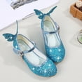 thumbnail image 7 of Gyratedream Girls Dress Shoes Wedding Princess Mary Jane Shoes Low Heel Flower Party Bow-Knot Perform Dance Shoes, 7 of 7