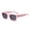 Pink, variant on Unisex Thick Square Rectangle Sunglasses UV400 Protection Outdoor Driving Travel Eyewear