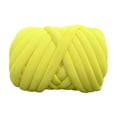 thumbnail image 2 of Hilo grueso, hilo grueso voluminoso, nudo trenzado suave tejido a mano, hilo tubular gigante, Limon amarillo, 2 of 9