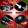 thumbnail image 2 of Decorative Glass Ball Christmas Ornament Holiday Decor Red Bow Winter Theme for Christmas Celebration Home Decoration Festive Season, 2 of 9