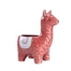 thumbnail image 1 of Cateissary Macetas suculentas de cerámica: fácil de mantener Maceta de cerámica para interiores y exteriores Innovadora Jardín y Patio rojo alpaca, 1 of 6