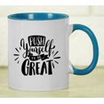 thumbnail image 6 of Inkdotpot Push Yourself To Be Great 11 Oz Ceramic Coffee Mug Positive Inspirational Quotes Funny Sarcastic Employee Boss Coworkers Gift-Blue, 6 of 6