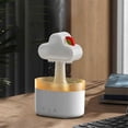 thumbnail image 1 of Rain Cloud Air Humidifier Electric Aromatherapy Essential Oil Diffuser Relax Raining Water Drop Night Lamp US Plug, 1 of 5