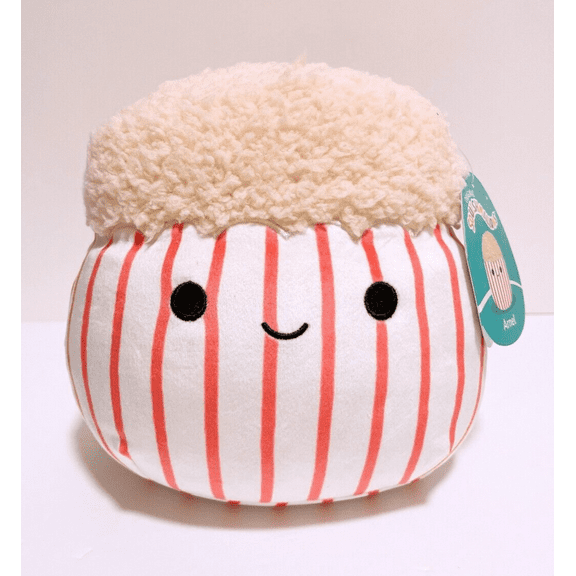 Squishmallows 2023 Food Squad 8" Arnel the Popcorn Plush Doll Toy