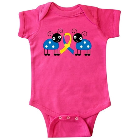 - Down Syndrome Ribbon Ladybug Infant Creeper