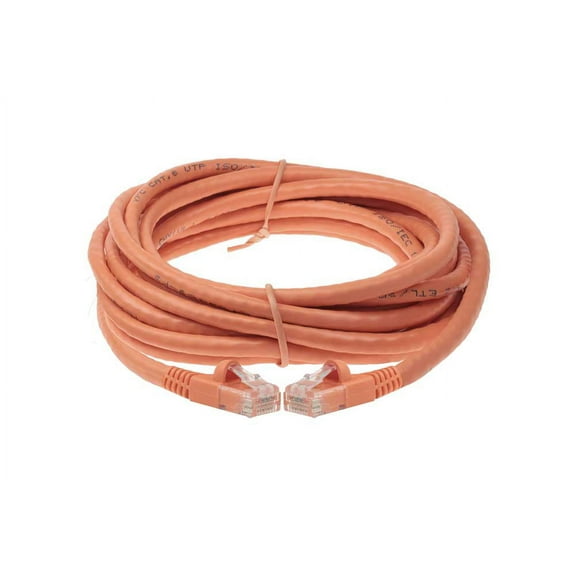 SF Cable Cat6 UTP Ethernet Cable, 25 feet  Orange
