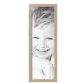 thumbnail image 2 of ArtToFrames 10" x 31" Natural Oak Picture Frame, 10x31 inch Brown MDF Poster Frame (WOM-4299), 3 Pack, 2 of 8