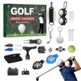 thumbnail image 1 of 2025 Golf Advent Calendar Christmas Countdown Calendar 24PCS Accessory Set Golf Themed Design2, 1 of 5