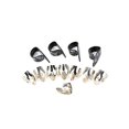 thumbnail image 2 of Xingzhi Argent Plectrums Pièces Remplacées Légères Pièces de Rechange Support Guitares Plectrum, 2 of 6