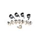 thumbnail image 2 of Toystoory Juego de púas para guitarra, pulgares, púas, accesorios, repuestos portátiles, herramientas de reparación, suministro Musical para Accesorios para instrumentos musicales, 2 of 6