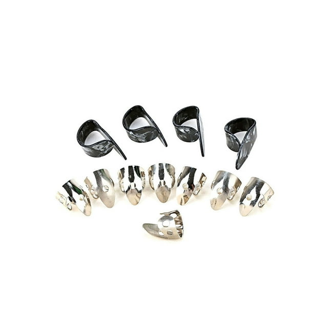 Toystoory Púas de guitarra Pulgares Plectros Piezas reemplazadas portátiles Herramientas de reparación Accesorios Soporte Guitarras Tocando Accesorios para instrumentos musicales