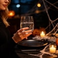 thumbnail image 4 of 3D Halloween Artisan Glassware Collection, Halloween Glass Cups, Halloween Handleless Glass, Gothic Party Decor & Fall Gift, 4 of 5