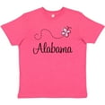 thumbnail image 3 of Inktastic Butterfly Alabama Youth T-Shirt, 3 of 5