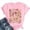 Z1Pink, variant on Womens Crew Neck Short Sleeve T Shirts Dinosaur Graphic Print Tee Soft Comfort Lightweight Breathable Stylish Tops