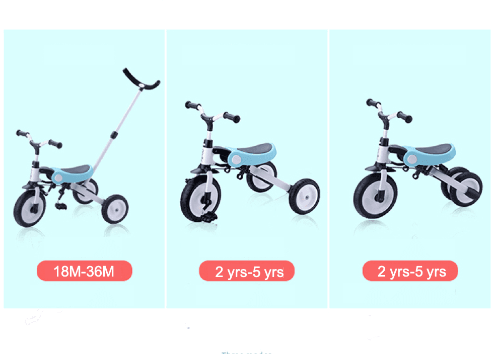 rolling king 3 in 1 tricycle