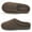 Brown, variant on Men's Memory Foam Slippers Indoor Outdoor Cozy Fleece Lined Non-slip House Shoes