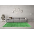 thumbnail image 3 of Ahgly Company Machine Washable Indoor Square Persian Emerald Green Traditional Area Rugs, 8' Square, 3 of 4