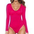 thumbnail image 1 of ORUYROP Combinaison à Manches Courtes et Manches Courtes Deep V Neck pour Vêtements pour Femmes, 1 of 5