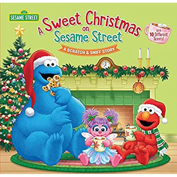 Pre-Owned A Sweet Christmas on Sesame Street (Sesame Street) : A Scratch and Sniff Story 9780525581338
